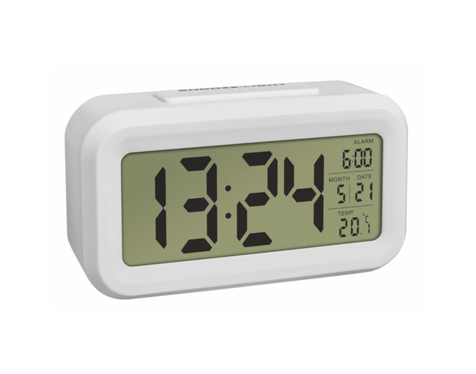 Wecker Lumio Digital weiss