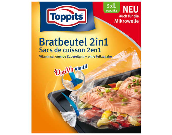 Bratbeutel 2in1 5Stück<br>