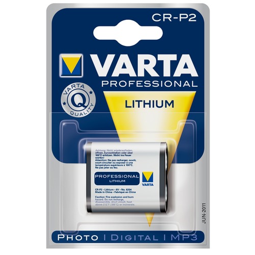Batterien Lithium CR P2