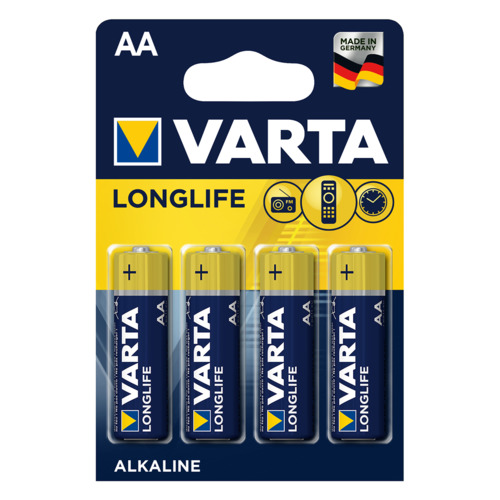 Batterien Longlife 4xAA