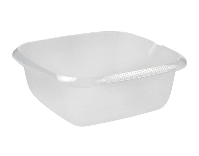 Becken transparent 9l<br> Inhalt / Masse: 9 L / 38 x 32 x 14 cm