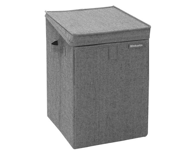 Wäschebox Brabantia schwarz stapelbar <br> Farbe: schwarz