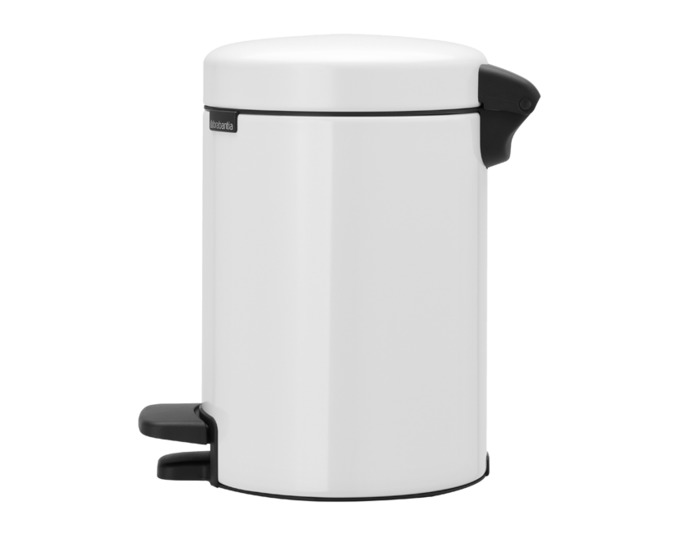 Treteimer white NewIcon 5.0 Liter<br> Farbe: weiss