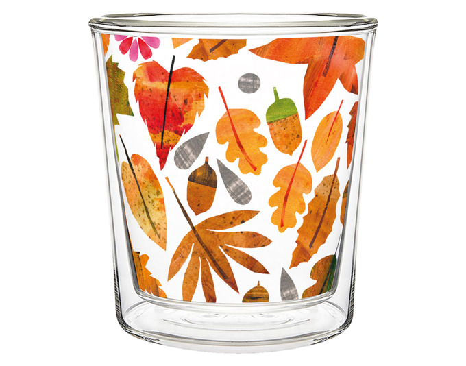 Trend Glas doppelwandig Autumn