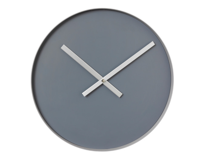 Wanduhr RIM SteelGray ø40.5cm