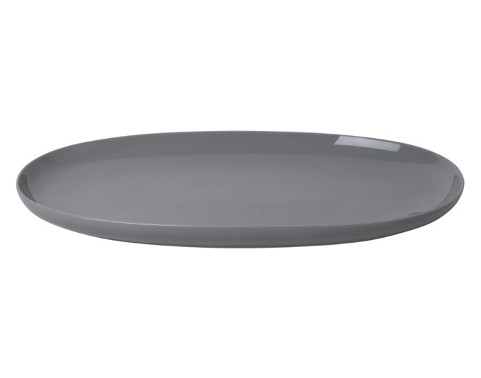 Platte oval RO Sharkskin 30cm