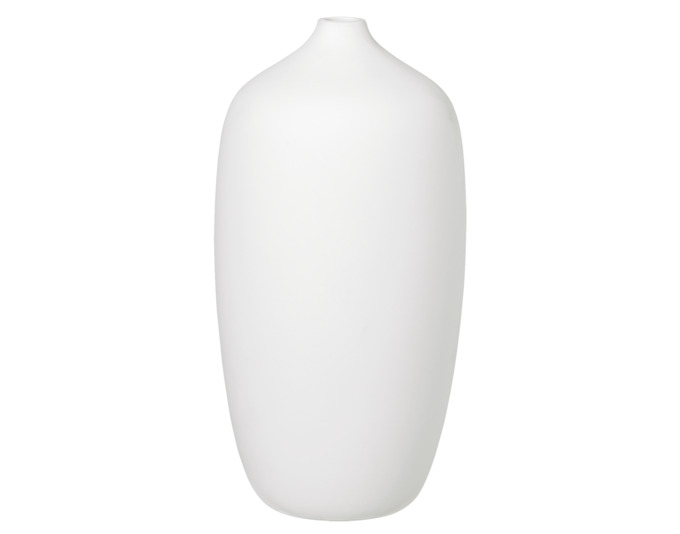 Vase CEOLA White 25cm Grösse: 25cm ø13cm 66168