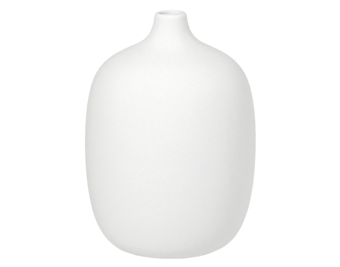 Vase CEOLA White 18.5cm Grösse: 18.5cm ø13.5cm 66169