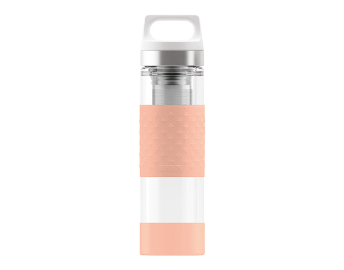 Thermo Bottle Glas Shy Pink