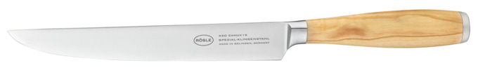 Fleischmesser 19 cm Olivenholz