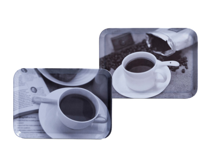 Tablett Kaffee-Design