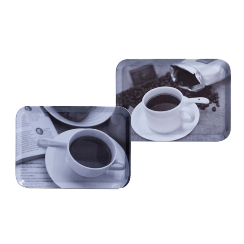 Tablett Kaffee-Design