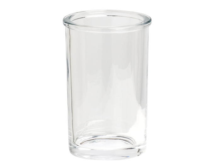 Zahnputzbecher Clear Glas