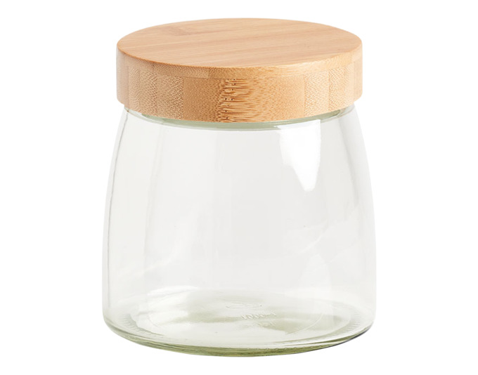 Vorratsglas mit Bambusdeckel