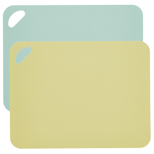 Schneidmatten-Set 2-teilig Farbe/Grösse: limone/mint Kunststoff 29x38cm