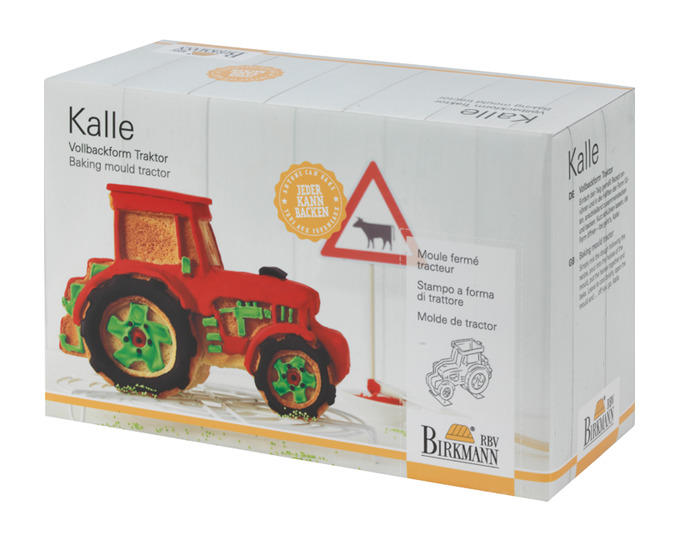 Vollbackform Traktor Kalle
