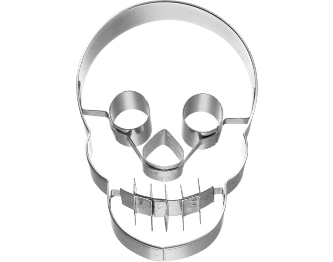 Ausstecher Totenkopf 7cm<br>