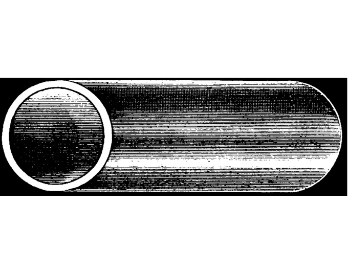 Schrankrohr rund vernickelt 18mm/5m   <br>