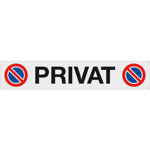 Schild Privat/Parkverbot