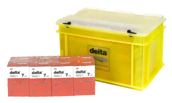 Dübel Nylon Delta 7mm in Box