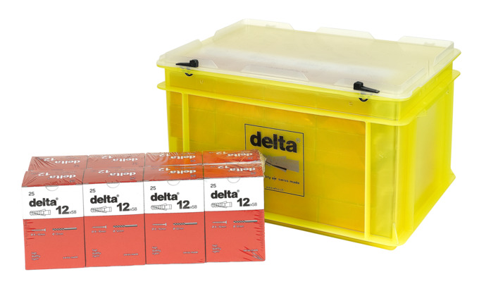 Dübel Nylon Delta 12mm in Box