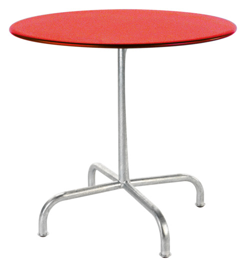 Tisch Rigi Ø 80 cm, rot