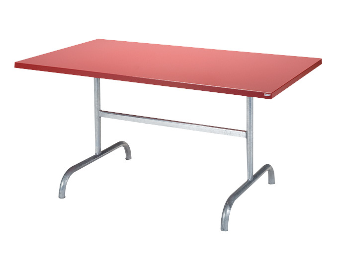 Tisch Säntis 140x80 fvz rot