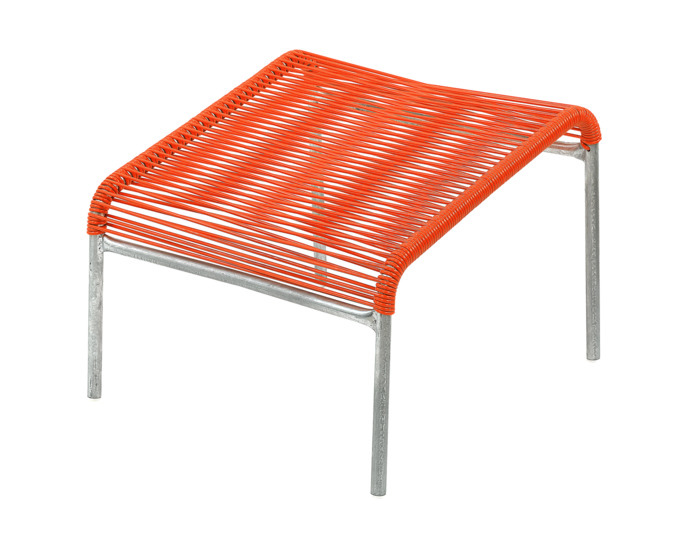 Hocker Lounger Spaghetti<br> Farbe: orange