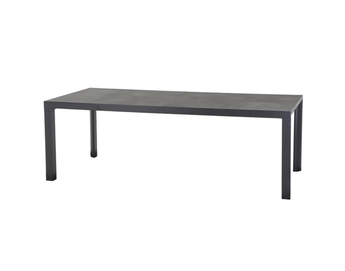 Tisch Carlos 220x100 cm grau