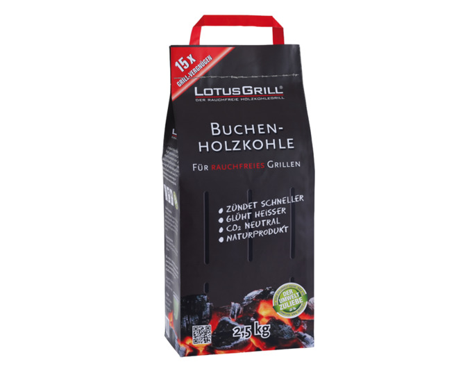 Holzkohle Buche 2.5kg, LotusGrill<br>