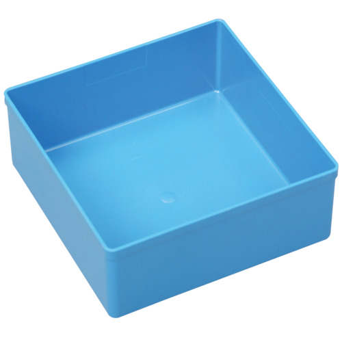 Einsatzbox blau 108x108x45mm Grösse: blau 108x108x45