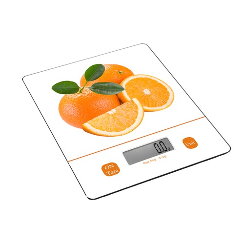 Küchenwaage digital Orange<br>