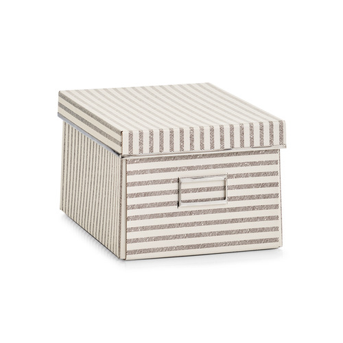 Box Karton beige Stripes<br>