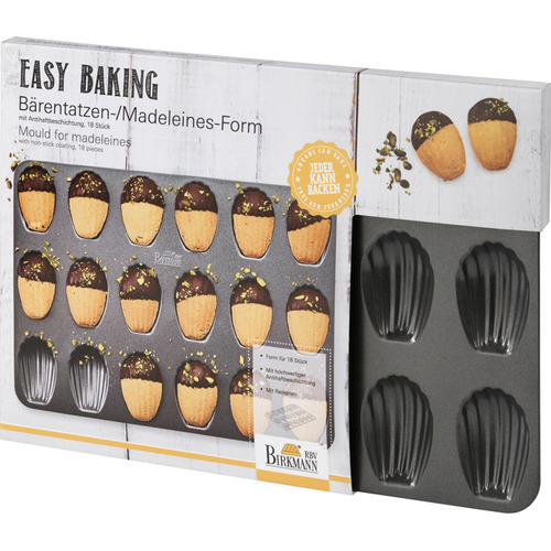 Madeleineform Easy Baking 18er