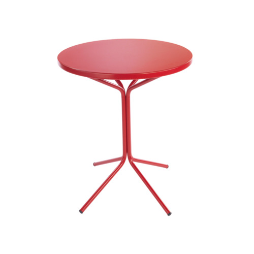 Tisch Pix 60cm rot einzel