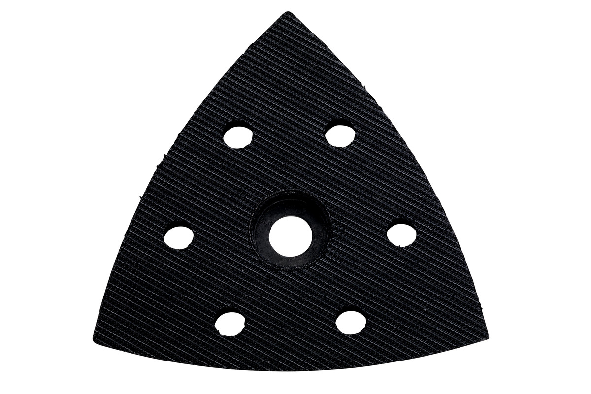 Schleifplatte mit Klett-