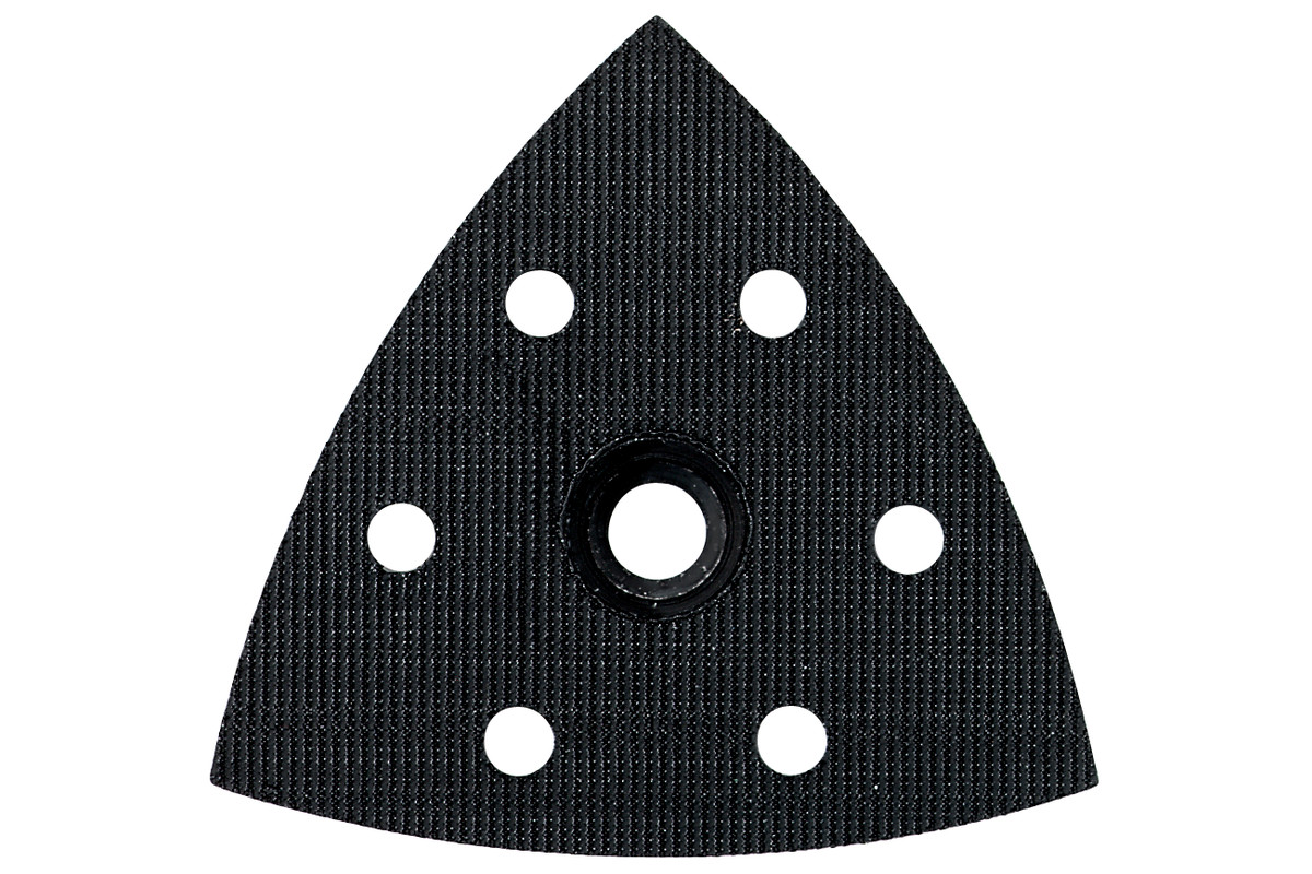 Schleifplatte mit Klett-