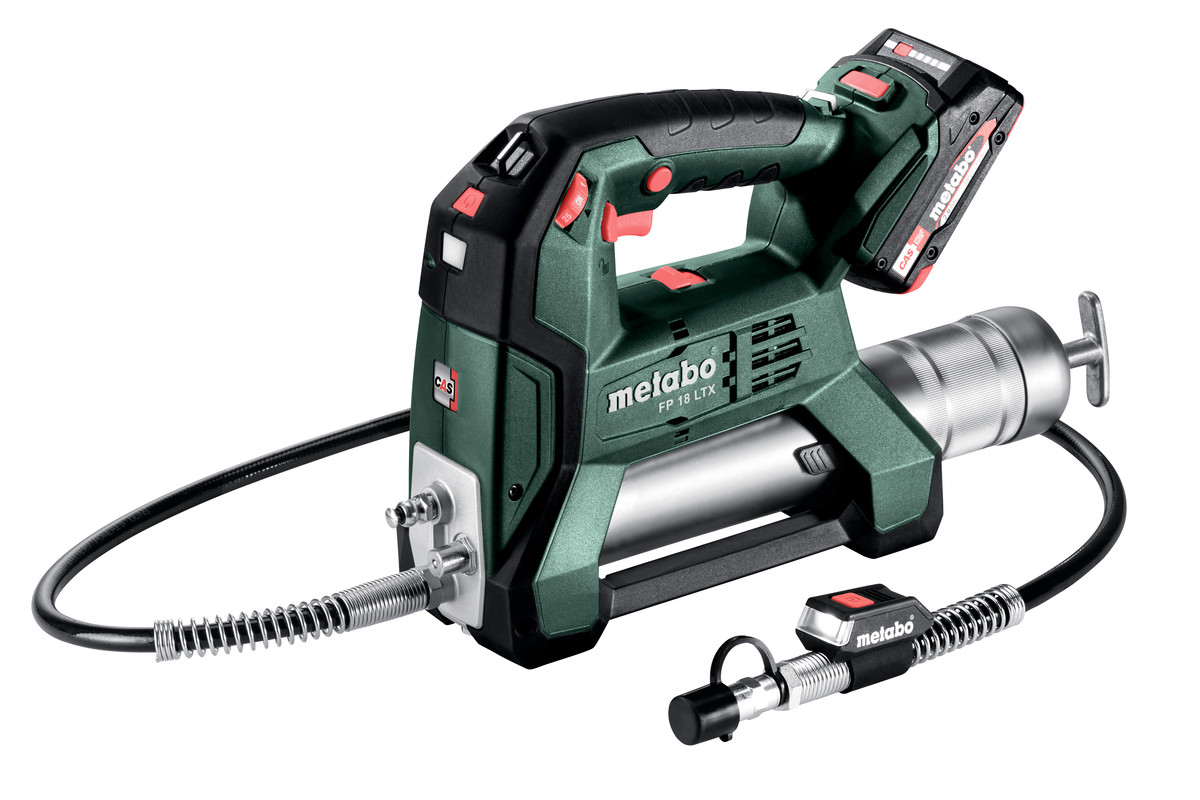 18-Volt-Akku-Fettpresse