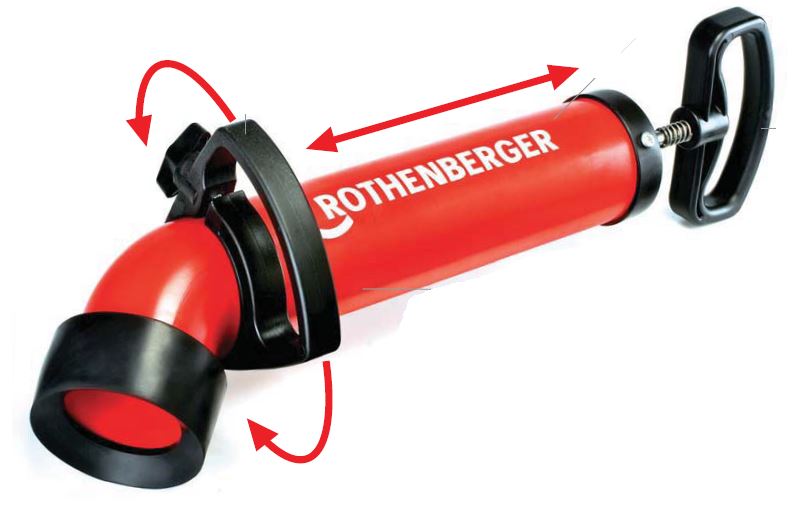 Rothenberger Ropump Super Plus Saugdruckreiniger