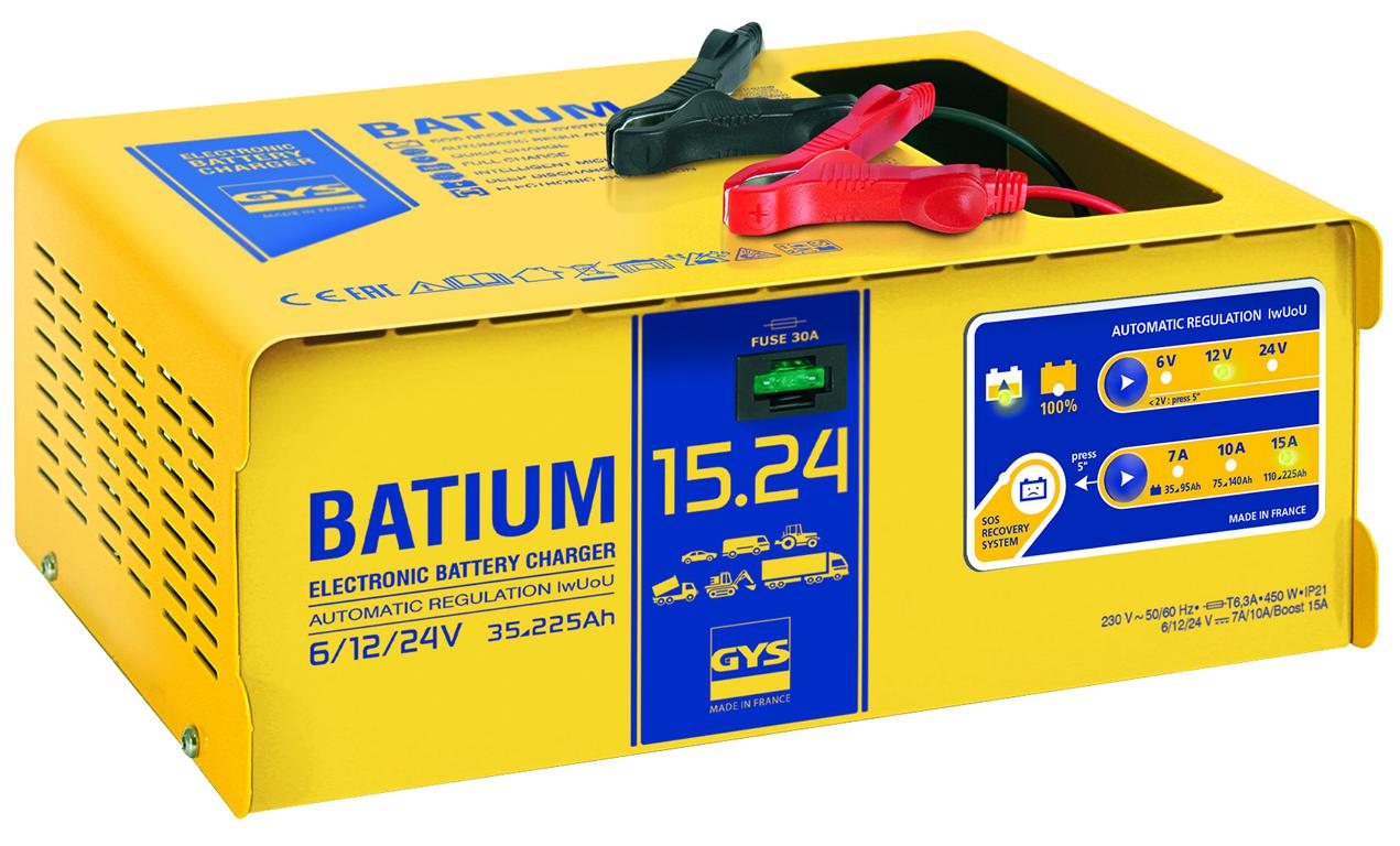Batterie-Ladegerät Batium 15 24 6/12/24Volt 35-225