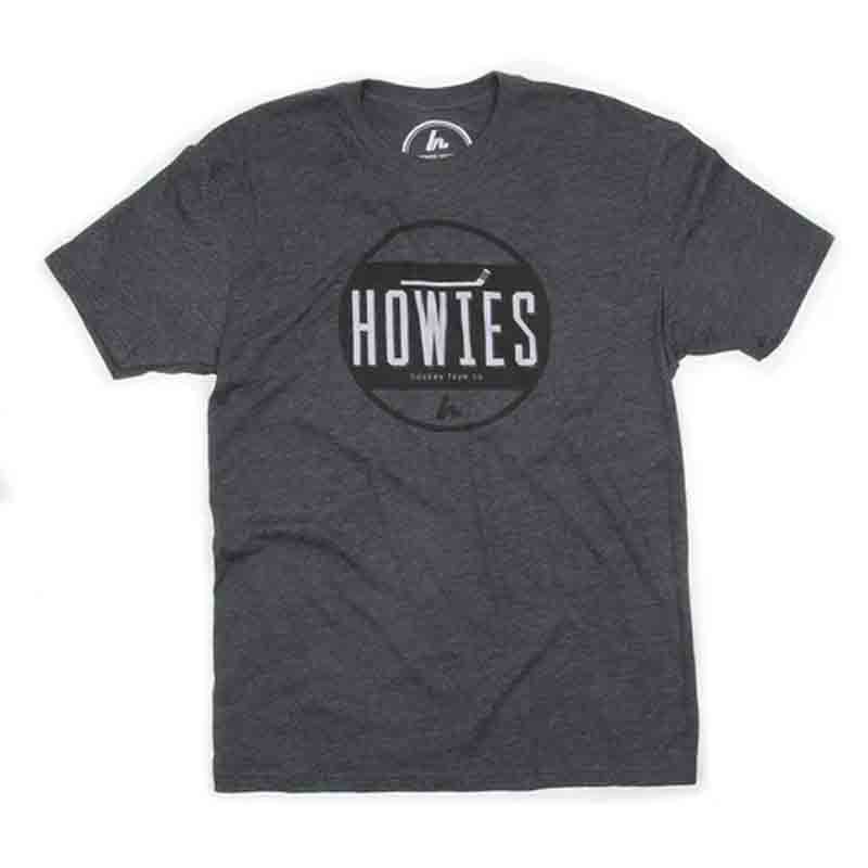 Howies Face-off Tee, Charcoal<br>