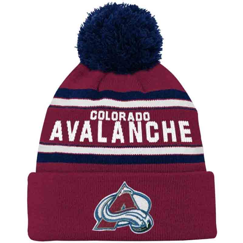 Colorado Avalanches KINDER NHL Beanie Jacquard Wordmark<br>