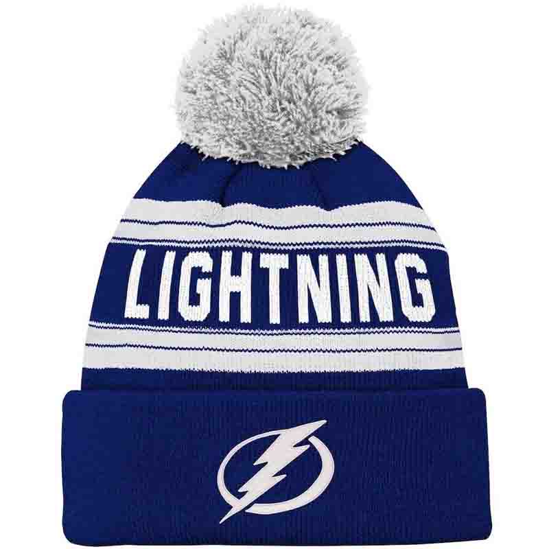 Tampa Bay Lightning KINDER NHL Beanie Jacquard Wordmark<br>