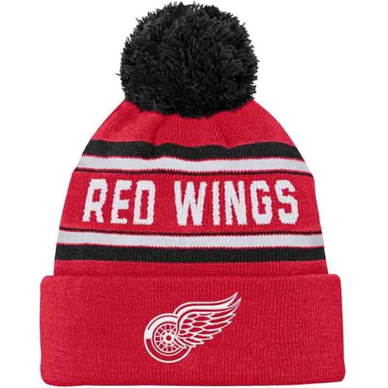 Detroit Red Wings KINDER NHL Beanie Jacquard Wordmark<br>