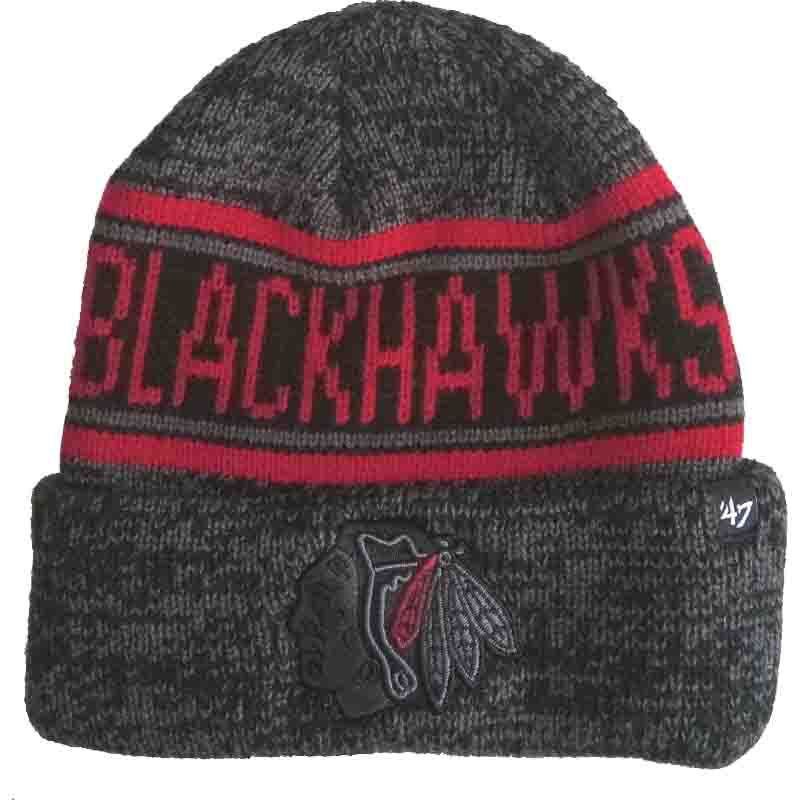 Chicago Blackhawks 47 McKoy Cuff Knit<br>