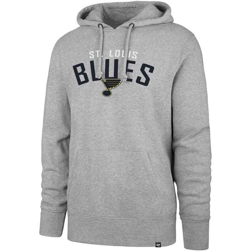 St. Louis Blues Outrush '47 Headline Pullover Hood, Slate Grey<br>