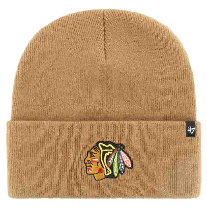Detroit Red Wings 47 Haymaker Cuff Knit Camel<br>