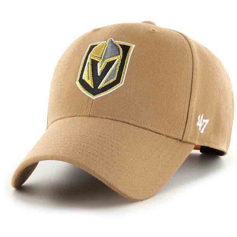 Vegas Golden Knights 47 Snapback Camel MVP Cap<br>
