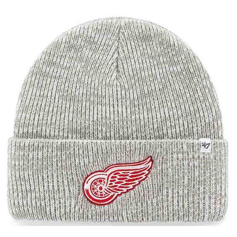 Detroit Red Wings 47 Brain Freeze Cuff Knit GY<br>