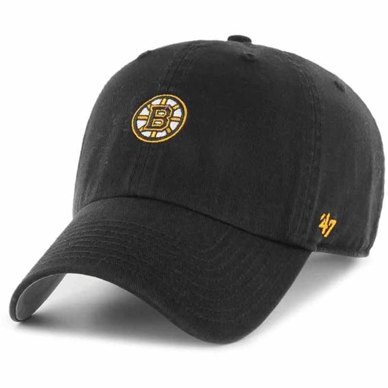 Boston Bruins 47 Base Runner Clean Up Cap<br>